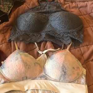 Victoria Secret Padded Bralette Set